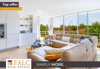 Modernes Erdgeschoss-Apartment mit großer Terrasse in Cas Català