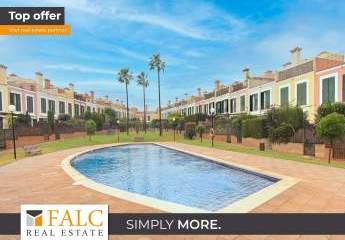 Attraktives Reihenhaus mit Dachterrasse und Gemeinschaftspool in Palma