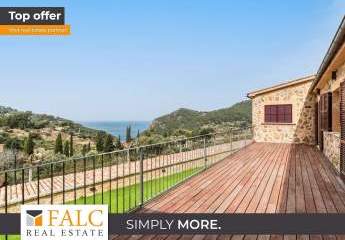 Traumhafte Neubau-Finca mit Meer- und Bergblick in Estellencs