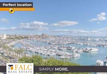 Exklusive Meerblickwohnung in erster Linie am Paseo Marítimo von Palma