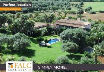 Herrliche Finca mit Meerblick in idyllischer Lage von Santa Margalida