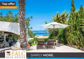 Attraktive Villa mit direktem Meereszugang in Cala Blava