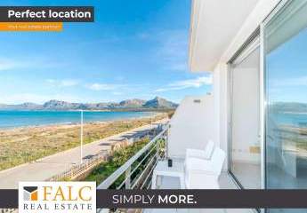 Schöne Doppelhaushäfte mit Meerblick in Son Serra de Marina