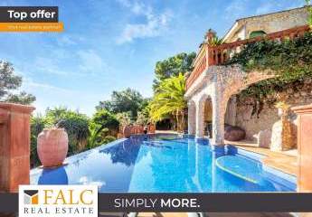 Märchenhafte Villa mit Meerblick, Pool und Atelier in Genova