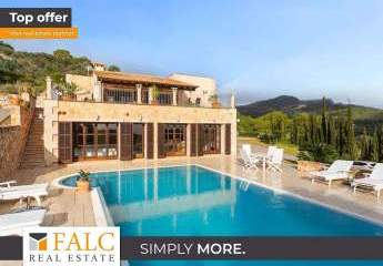 Fabelhafte Villa mit Pool und Bergblick in Felanitx