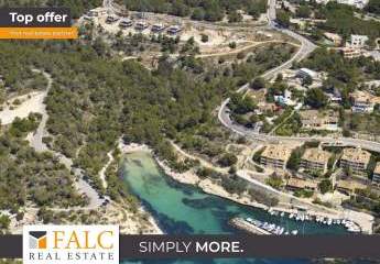 Grundstück für den Bau einer Villa mit Meerblick in Sol de Mallorca