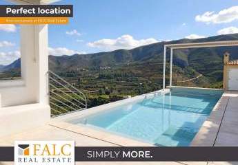 WOW-Villa im Bauhausstil mit Meerblick, Vermietungslizenz & Photovoltaik bei Denia!