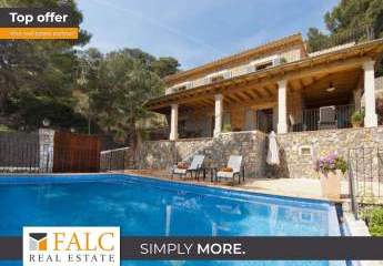 Charmante Natursteinfinca mit atemberaubendem Meerblick in Deià