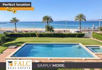 Direkt am Meer – Pool, Garten & Parkplatz