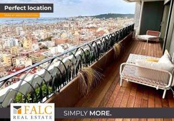 Exklusive Wohnung mit Meerblick in Es Fortí, Palma de Mallorca