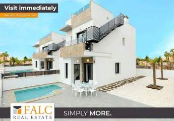 Mediterraner Lifestyle: Moderne Poolvilla an der beliebten Torrevieja Lagune!