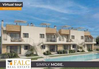 Bungalows-Projekt mit Solarium, Pool ab 05/2027 in San Javier, Murcia!