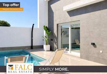 Ihr privates Paradies in Küstennähe: Freistehende Bungalow-Villen mit XL-Solarium.