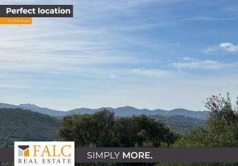 Traumhaftes großes Baugrundstück mit Meerblick bei Son Carrió