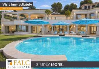 Luxusvilla in Costa de la Calma mit Meerblick und Pool