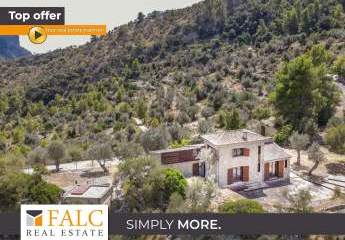 Traumhafte Finca in der Serra de Tramuntana mit spektakulärem Blick