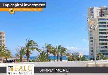 Sonniges Apartment mit Meerblick KM 1 La Manga - nur 400m vom Meer!