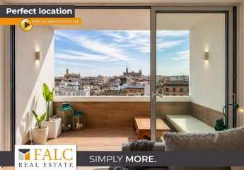 Wohnen über den Dächern Palmas – Traumwohnung mit Blick auf Kathedrale und Bucht