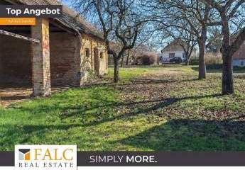 Großes Grundstück für Neubau, Tierhaltung in ruhiger Lage