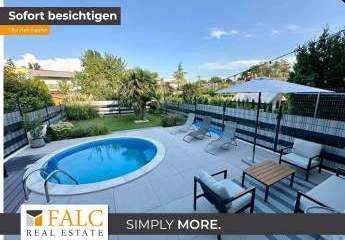 Elegantes Reihenhaus mit Gartenzugang