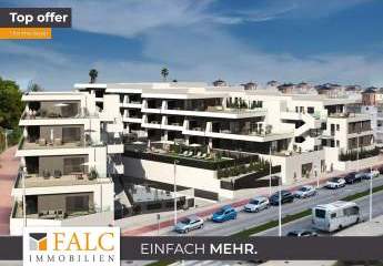 Neubau: Wohnen in Apartments oder Penthäuser direkt am Küstenleben