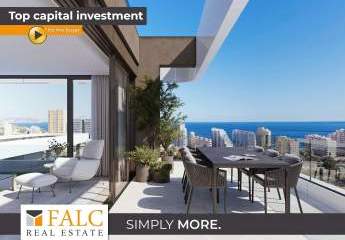 Top Neubau-Appartement im 13. Stock – Panoramablick über Calpe & das Mittelmeer - In Realisierung!