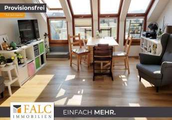 Moderne, hochwertig renovierte Wohnung im Dachgeschoss