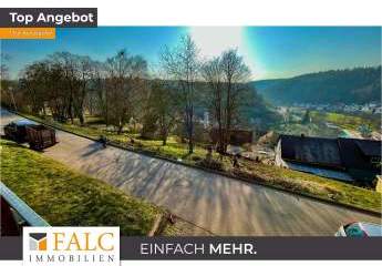 Klasse Hang-Baugrundstück in Aussichtslage für ein Doppelhaus / DHH