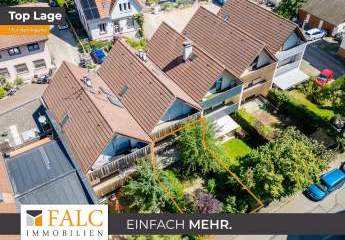 Maisonette: Wohnen auf 2 Ebenen mit Garten und Stellplatz.