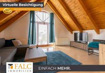 Gemütlich wohnen unter dem Dach: 2-Zimmer-Wohnung mit Balkon in Böhl-Iggelheim
