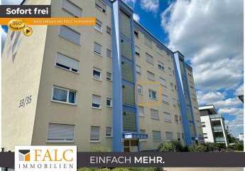 Sofort einziehen: 3 ZKBB in Viernheim-West mit unverbaubarem Blick