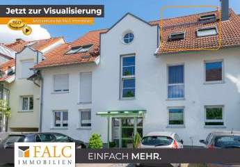 Wohnen auf zwei Ebenen – 3 Zimmer-Dachgeschosswohnung mit Loggia und TG-Stellplatz