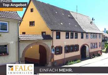 Haushälfte mit 2 Einheiten und toller Anbindung im Herzen von Kirchardt - FALC Immobilien Heilbronn