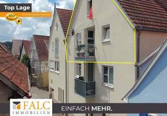Helle 3-Zimmer-Wohnung mit Balkon in ruhiger Lage - FALC Immobilien HN