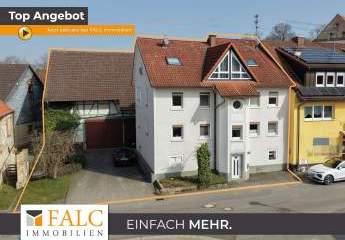 Platzwunder in Ravenstein! 3-Familienhaus inkl. großzügiger Scheune - FALC Immobilien Heilbronn