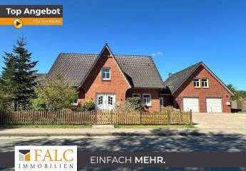Top gepflegtes Einfamilienhaus mit Einliegerwohnung und Praxis in schöner Lage von Oldendorf
