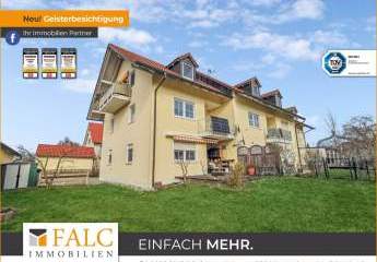 Wohnen mit Wohlfühlgarantie - Helle 3-Zimmerwohnung mit Garten in Niederviehbach