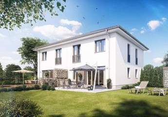 Elegante DHH mit Keller / Inclusive Grundstück / Ideal für die junge Familie