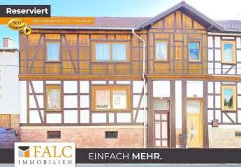 Raus aus der Wohnung! Reihenmittelhaus: Potenzial in Arnstadt: Garten , Balkon, Terrasse, 5 Zimmer