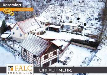 Reserviert: Ländlich Wohnen für Familien im Grünen ruhig, naturnah, 6 Zimmer, Nebengebäude und Platz