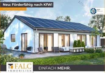 Zukunftsfähiges Wohnen: barrierefreier Bungalow als Doppelhaushälfte  - schlüsselfertig!