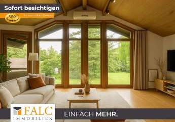 Exklusives Familiendomizil -  außergewöhnliche Architektur mit großem Garten in Seenähe