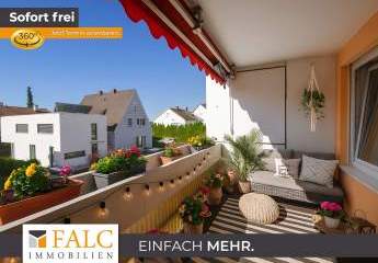 Sofort bezugsfrei - 3 Zimmer mit Balkon in Ruhelage