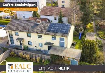 Wohlfühlen garantiert: Gepflegte DHH mit sonnigem Südbalkon und Garten