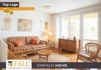 Wie ein kleines Haus: Großzügige Wohnung mit Garten und vielen Möglichkeiten