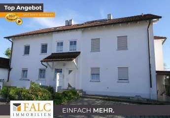 Einfach Mehr: Gepflegte Maisonetten-Wohnung, EBK, Süd-Loggia-Balkon, 2 Bäder, Garage. Bezugsfrei.
