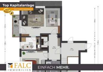 Einfach Mehr: Top gepflegte 2-Zimmer-Wohnung, EBK & TG inklusive. Ruhige Wohnlage in 93333 Neustadt.