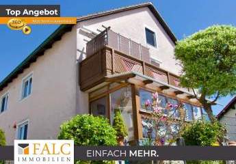 Einfach Mehr: Top Gepflegtes Wohnhaus mit 2 eigenständigen Wohnungen. Garten, 3Garagen, Wintergarten
