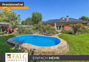 Provisionsfrei. Attraktiver Bungalow mit Pool und traumhaftem Grundstück in bester Lage von Stendal!