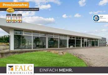 Provisionsfrei. Tolles Objekt an der A2, mit ca. 1000 m² Fläche und 5500 m² Grundstück!